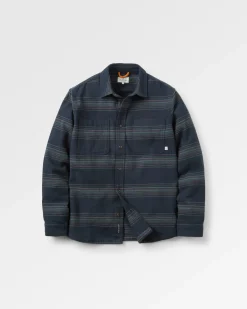 Shirts|Shirts|Passenger Backcountry Long Sleeve Stripe Shirt - Black Stripe BlackStripe