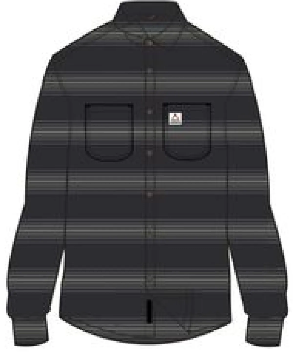 Shirts|Shirts|Passenger Backcountry Long Sleeve Stripe Shirt - Black Stripe BlackStripe