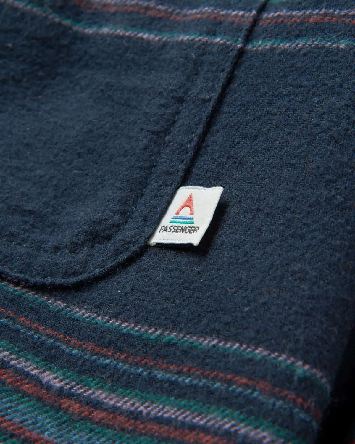 Shirts|Shirts|Passenger Backcountry Long Sleeve Stripe Shirt - Black Stripe BlackStripe
