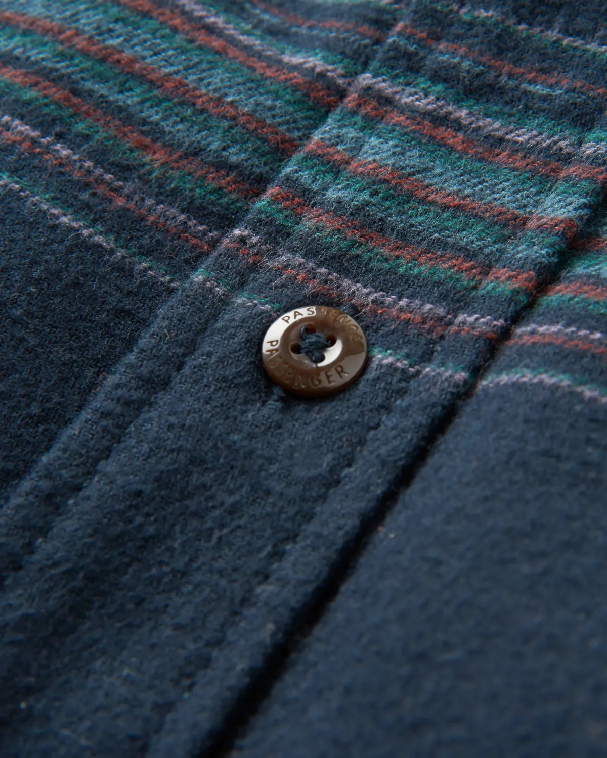 Shirts|Shirts|Passenger Backcountry Long Sleeve Stripe Shirt - Black Stripe BlackStripe