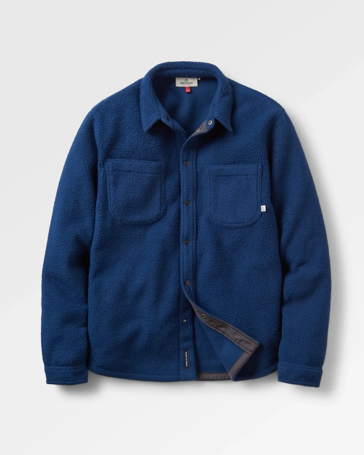 Shirts|Passenger Backcountry Recycled Sherpa Fleece Long Sleeve Shirt - Rich Navy RichNavy