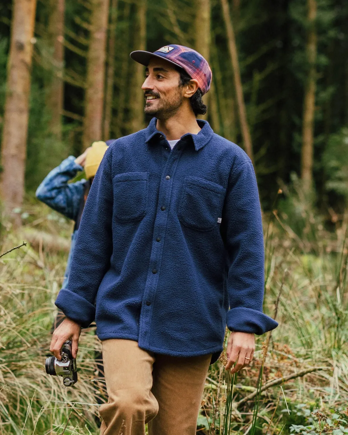 Shirts|Passenger Backcountry Recycled Sherpa Fleece Long Sleeve Shirt - Rich Navy RichNavy