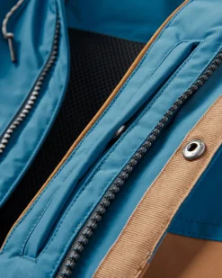 Jackets|Parkas & Coats|Passenger Baltic Recycled Insulated Parka - Toffee/Blue Steel Toffee/BlueSteel