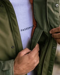 Jackets|Parkas & Coats|Passenger Baltic Recycled Insulated Parka - Khaki Green KhakiGreen
