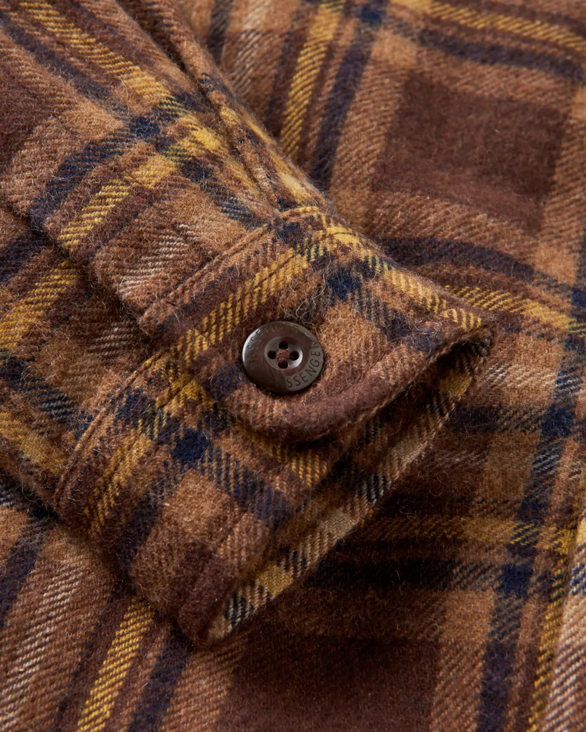 Jackets|Shirts|Passenger Barren Shirt Jacket - Brown/Mustard Check Brown/MustardCheck