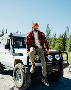 Shirts|Jackets|Passenger Barren Shirt Jacket - Wine
