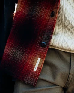 Shirts|Jackets|Passenger Barren Shirt Jacket - Wine
