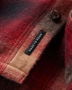 Shirts|Jackets|Passenger Barren Shirt Jacket - Wine
