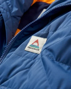 Jackets|Outdoor Active|Passenger Base Recycled Thermore Insulated Jacket - Dark Denim DarkDenim