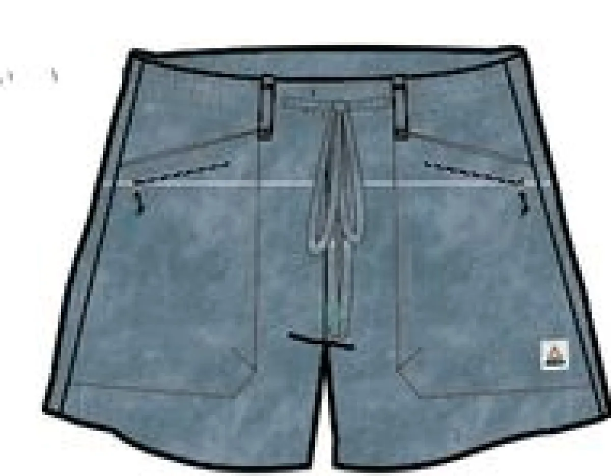 Shorts|Shorts|Passenger Basswood Organic Cotton Shorts - Faded Denim FadedDenim