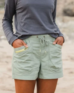 Shorts|Shorts|Passenger Basswood Organic Cotton Shorts - Pistachio