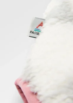 Fleece|Fleece|Passenger Beaumont Recycled Sherpa Hooded Fleece - Mountain Geo Vintage White MountainGeoVintageWhite