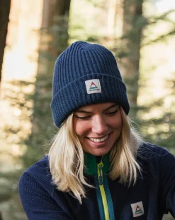 Beanies|Beanies|Passenger Beechwood Fleece Lined Recycled Beanie - Tidal Blue TidalBlue