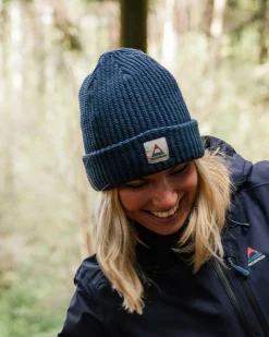 Beanies|Beanies|Passenger Beechwood Fleece Lined Recycled Beanie - Tidal Blue TidalBlue
