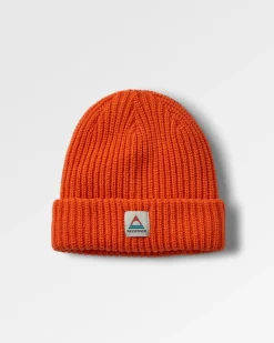 Beanies|Beanies|Passenger Beechwood Fleece Lined Recycled Beanie - Burnt Orange BurntOrange