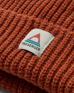 Beanies|Beanies|Passenger Beechwood Fleece Lined Recycled Beanie - Baked Clay BakedClay