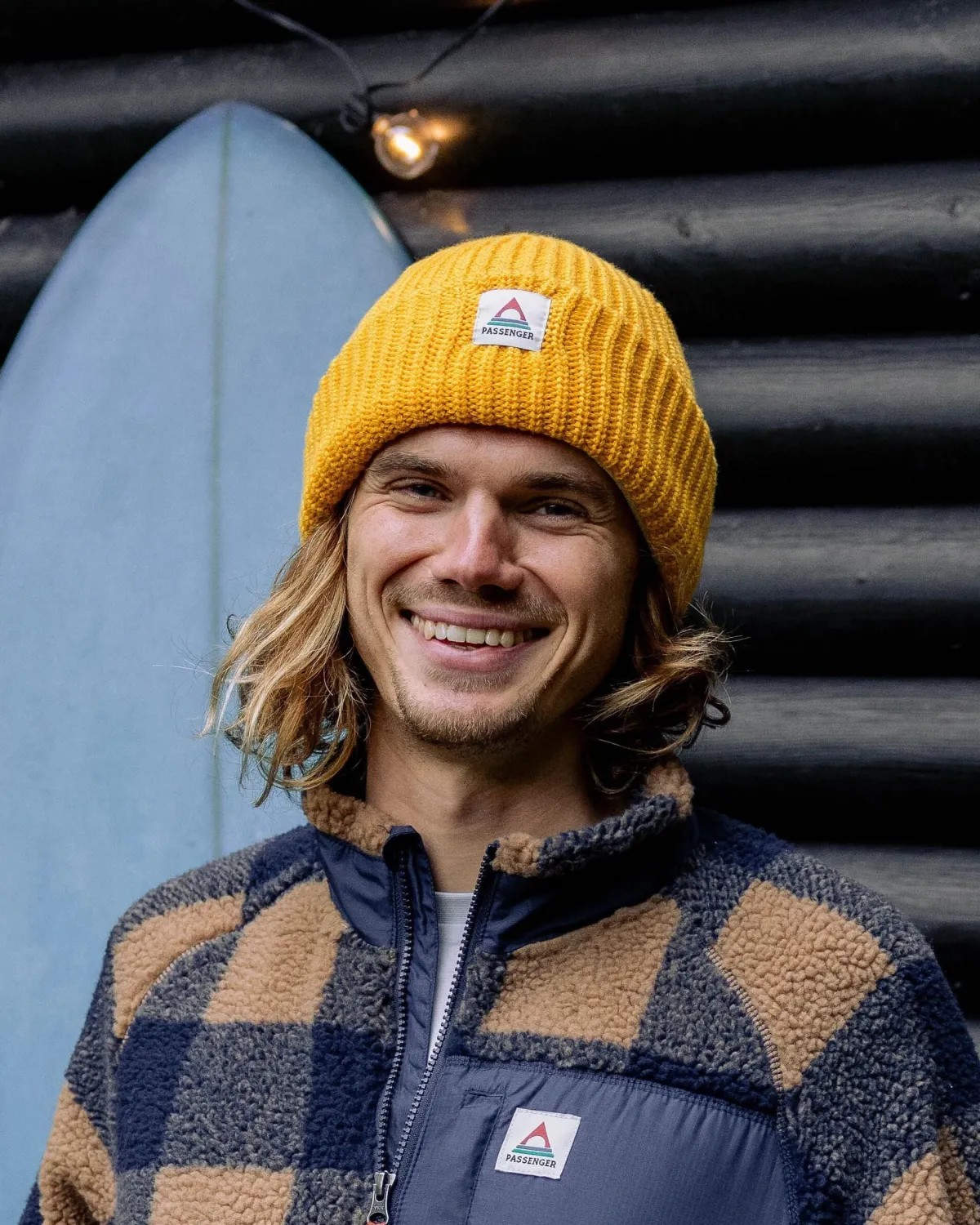 Beanies|Beanies|Passenger Beechwood Fleece Lined Recycled Beanie - Mustard Gold MustardGold