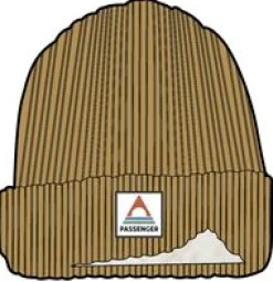 Beanies|Beanies|Passenger Beechwood Fleece Lined Recycled Beanie - Mustard Gold MustardGold