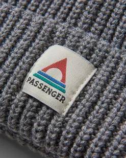 Beanies|Beanies|Passenger Beechwood Fleece Lined Recycled Beanie - Gray