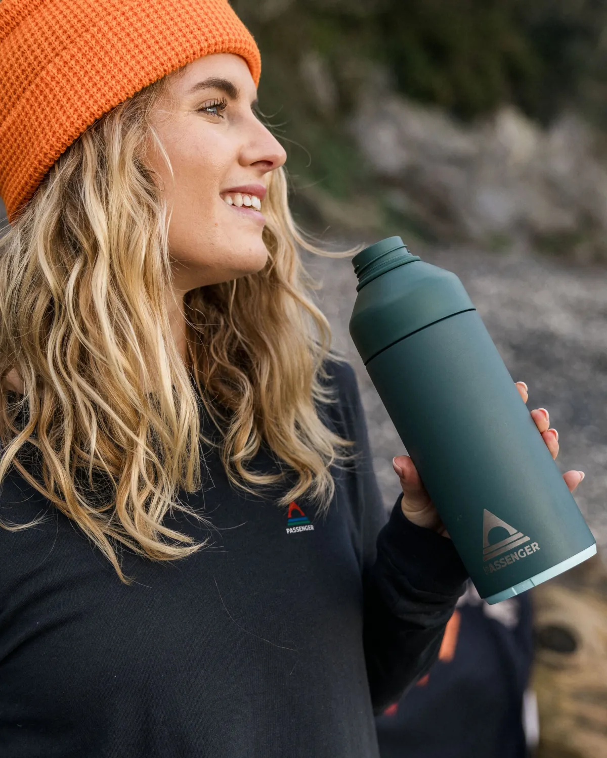 Outdoor Kitchenware|Passenger Big Ocean Bottle 1 Liter - Forest Green PassengerForestGreen