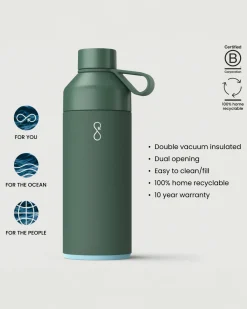 Outdoor Kitchenware|Passenger Big Ocean Bottle 1 Liter - Forest Green PassengerForestGreen