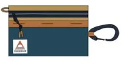 Wallets|Wallets|Passenger Biscuit Modular Clip On - Tidal Blue Orange Multi TidalBlueOrangeMulti