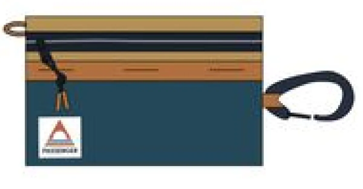 Wallets|Wallets|Passenger Biscuit Modular Clip On - Tidal Blue Orange Multi TidalBlueOrangeMulti