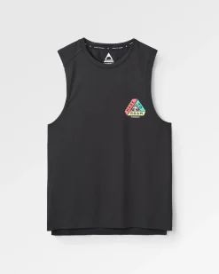 T-Shirts & Tank Tops|Passenger Boardwalk Active Recycled Tank Top - Black