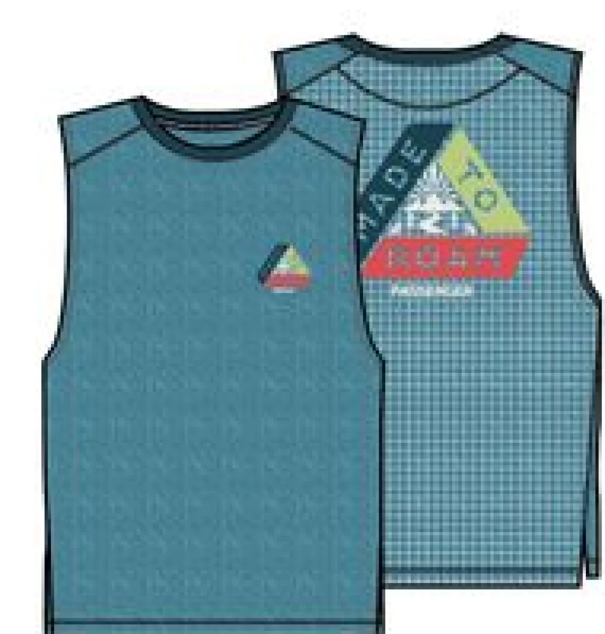 T-Shirts & Tank Tops|Passenger Boardwalk Active Recycled Tank Top - Blue Steel Marl BlueSteelMarl
