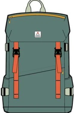 Surf Accessories|Surf Accessories|Passenger Boondocker Recycled 26 Liter Backpack - Deep Sea DeepSea