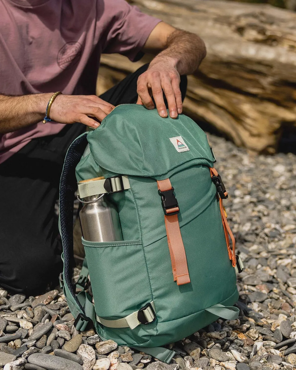 Surf Accessories|Surf Accessories|Passenger Boondocker Recycled 26 Liter Backpack - Deep Sea DeepSea