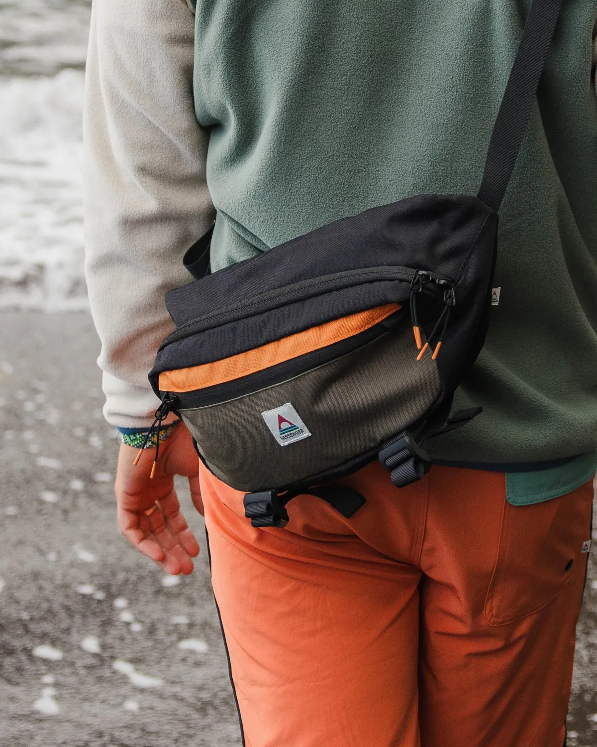 Backpacks & Bags|Backpacks & Bags|Passenger Boondocker Recycled Hip Pack - Khaki Green KhakiGreen