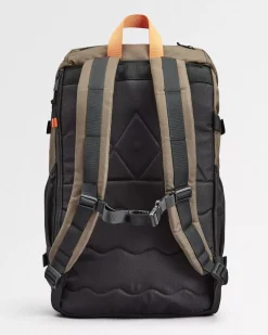 Backpacks & Bags|Backpacks|Passenger Boondocker Recycled 26L Backpack - Black/Khaki Green Black/KhakiGreen