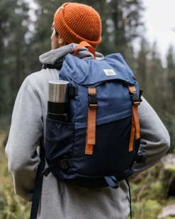 Backpacks & Bags|Surf Accessories|Passenger Boondocker Recycled 26L Backpack - Dark Denim/ Deep Navy DarkDenim/DeepNavy