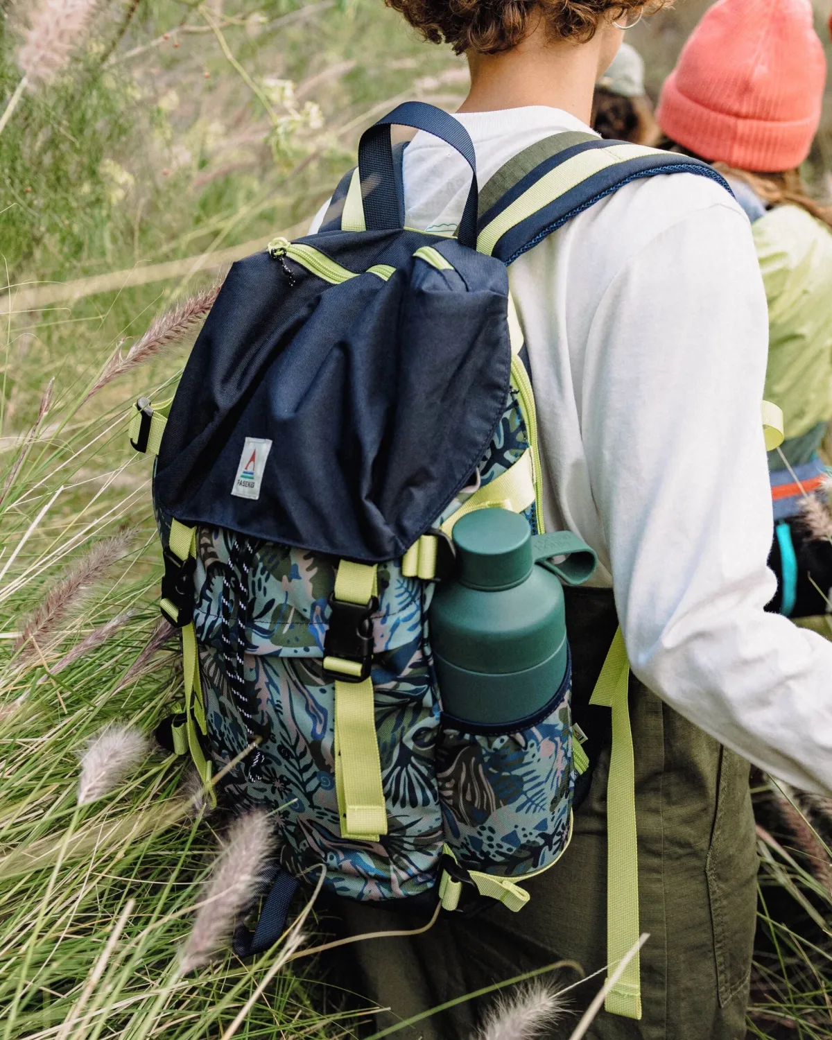 Surf Accessories|Backpacks & Bags|Passenger Boondocker Recycled 26L Backpack - Abstract Seaweed Pistachio AbstractSeaweedPistachio