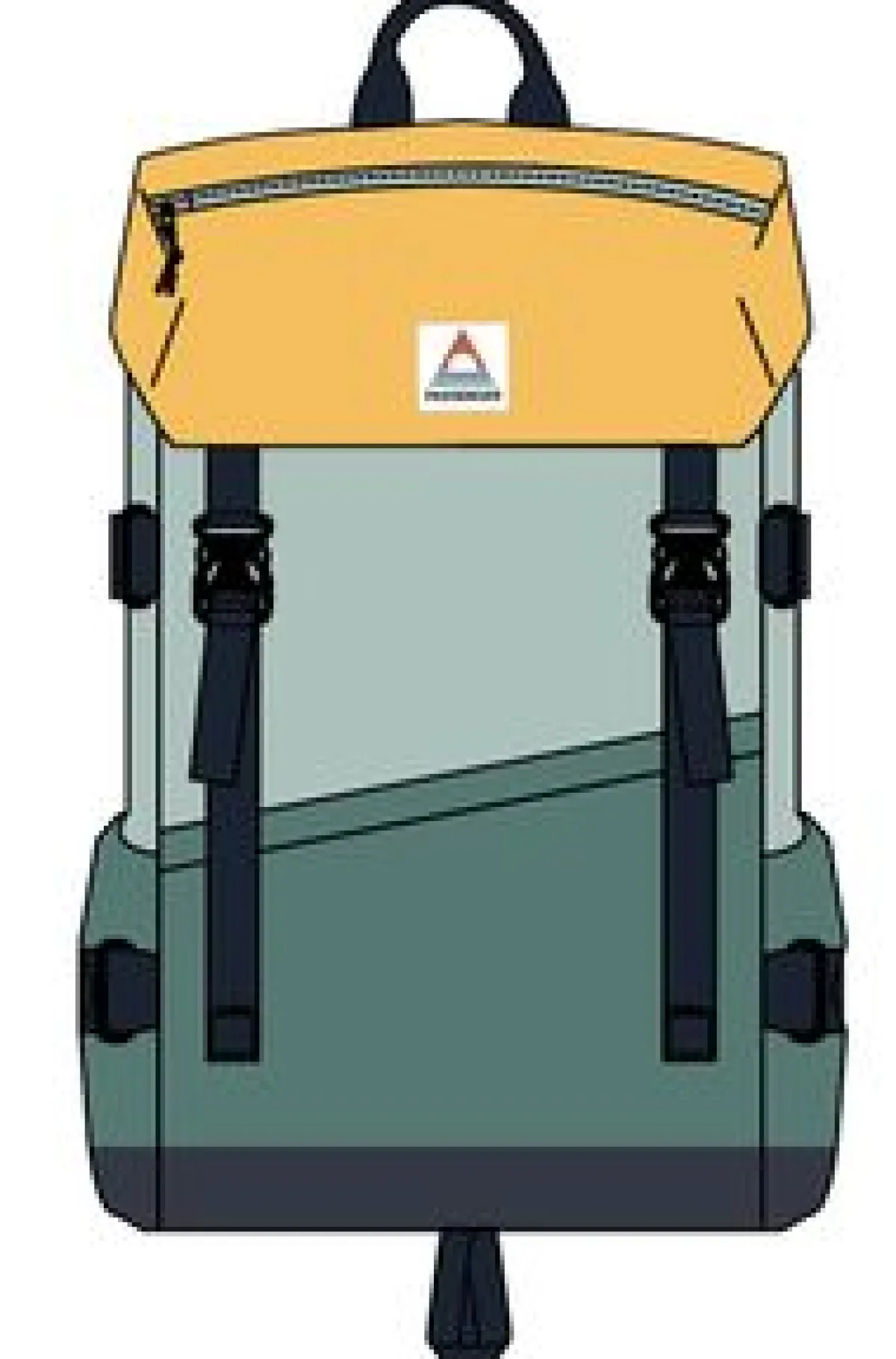 Backpacks & Bags|Backpacks & Bags|Passenger Boondocker Recycled 26L Backpack - Surf Spray Multi SurfSprayMulti