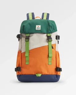 Backpacks & Bags|Surf Accessories|Passenger Boondocker Recycled 26L Backpack - Rain Forest Orange Multi RainForestOrangeMulti