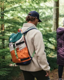 Backpacks & Bags|Surf Accessories|Passenger Boondocker Recycled 26L Backpack - Rain Forest Orange Multi RainForestOrangeMulti