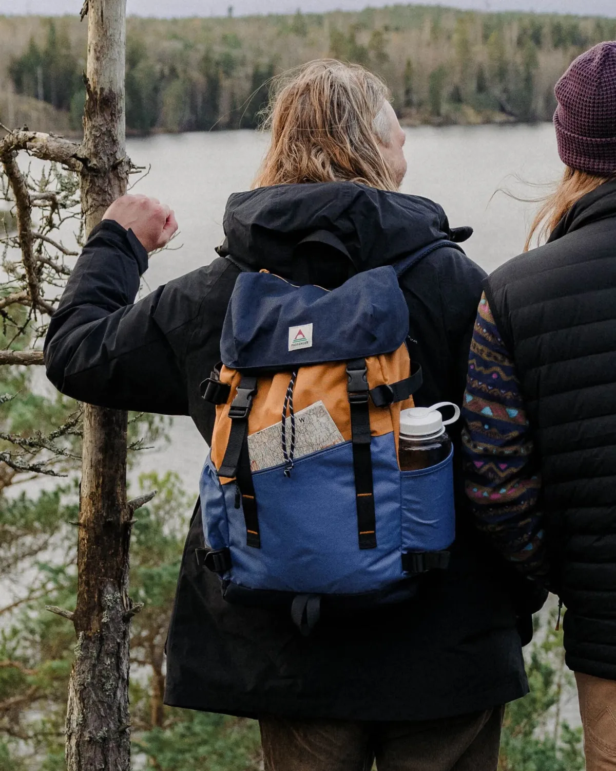Surf Accessories|Surf Accessories|Passenger Boondocker Recycled 26L Backpack - Honey/Dark Denim/Rich Navy Honey/DarkDenim/RichNavy