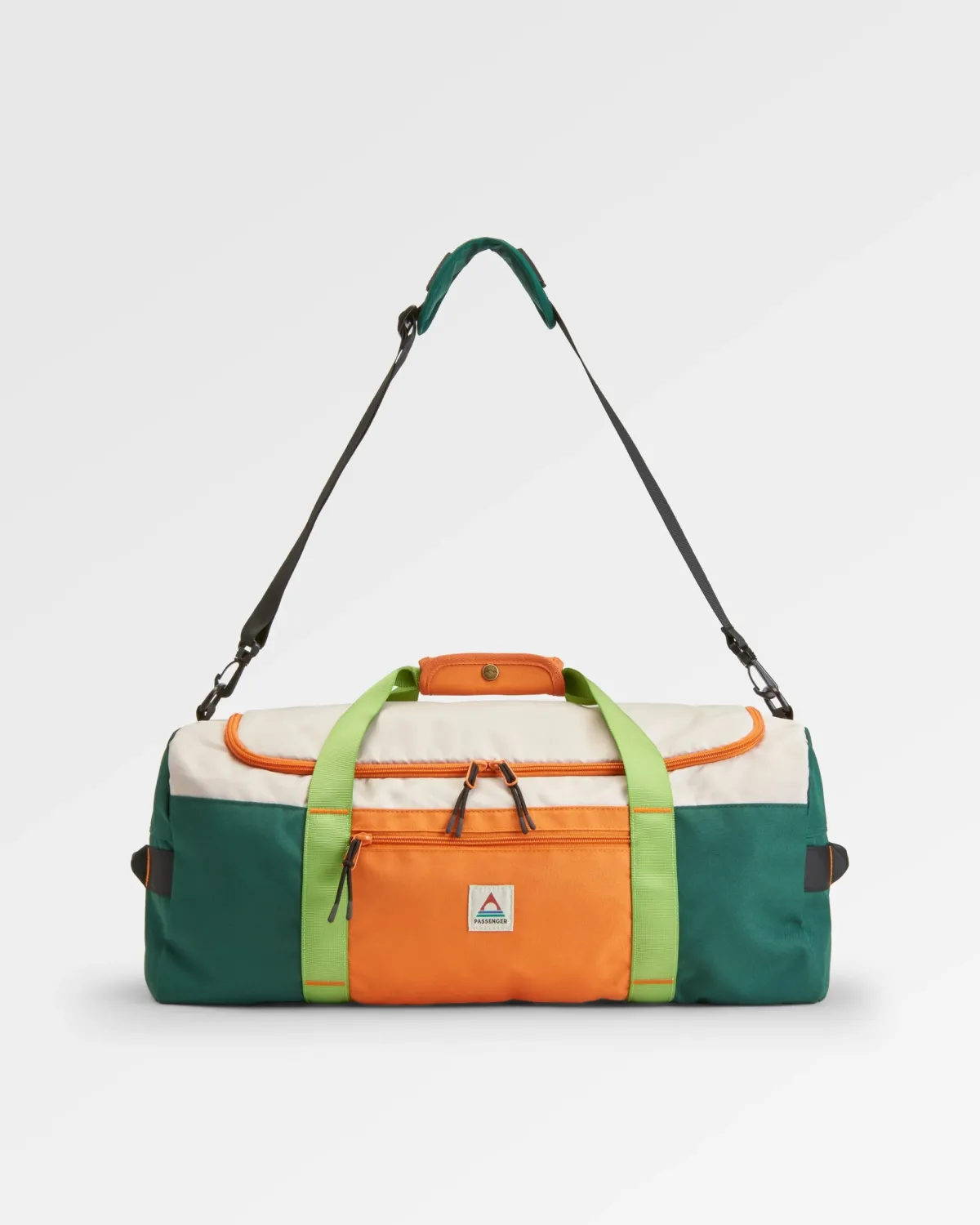 Backpacks & Bags|Duffel Bags|Passenger Boondocker Recycled 30L Duffel - Rain Forest Orange Multi RainForestOrangeMulti