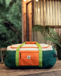 Backpacks & Bags|Duffel Bags|Passenger Boondocker Recycled 30L Duffel - Rain Forest Orange Multi RainForestOrangeMulti