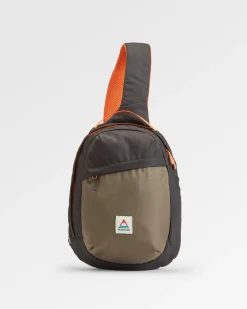Backpacks|Passenger Boondocker Recycled Sling 8L - True Black/ Khaki Green TrueBlack/KhakiGreen