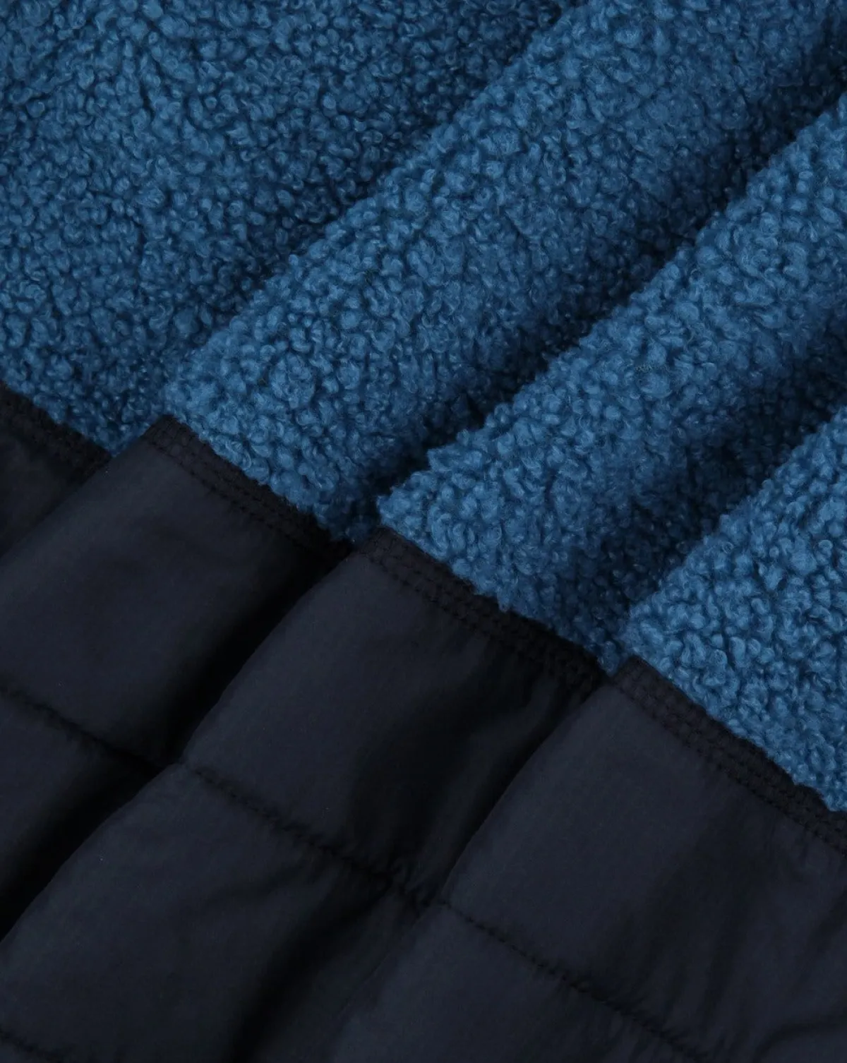 Fleece|Fleece|Passenger Born Explorer Recycled Polar-Lined Sherpa Fleece - Blue Steel BlueSteel