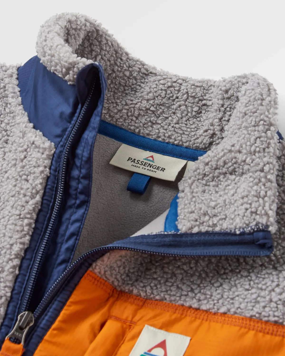 Fleece|Fleece|Passenger Born Explorer Recycled Polar-Lined Sherpa Fleece - Steel Gray SteelGray