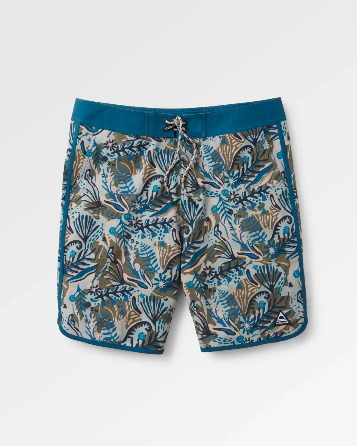 Shorts|Shorts|Passenger Breaks Recycled Boardshort - Abstract Seaweed Pistachio AbstractSeaweedPistachio