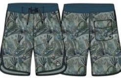 Shorts|Shorts|Passenger Breaks Recycled Boardshort - Abstract Seaweed Pistachio AbstractSeaweedPistachio