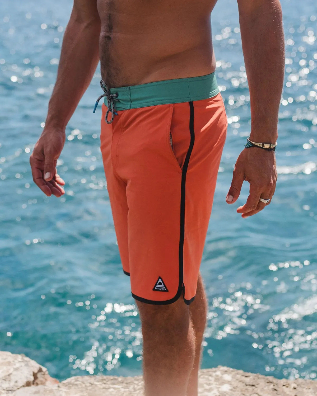 Shorts|Shorts|Passenger Breaks Recycled Boardshort - Burnt Orange BurntOrange