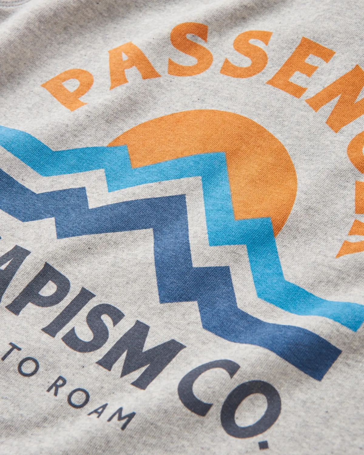 Sweatshirts|Hoodies & Sweatshirts|Passenger Breathe Recycled Cotton Long Sleeve Sweatshirt - Mid Grey Marl MidGreyMarl