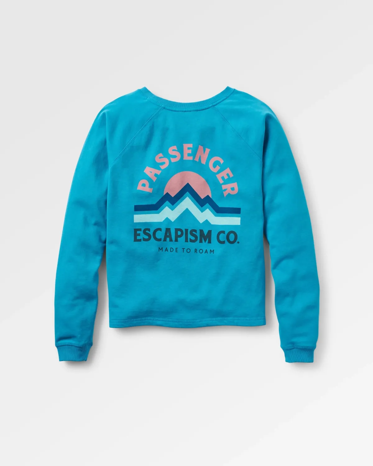 Sweatshirts|Hoodies & Sweatshirts|Passenger Breathe Recycled Cotton Sweatshirt - Bluejay