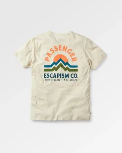 Tops & T-Shirts|Passenger Breathe Recycled Cotton T-Shirt - Milky Marl MilkyMarl